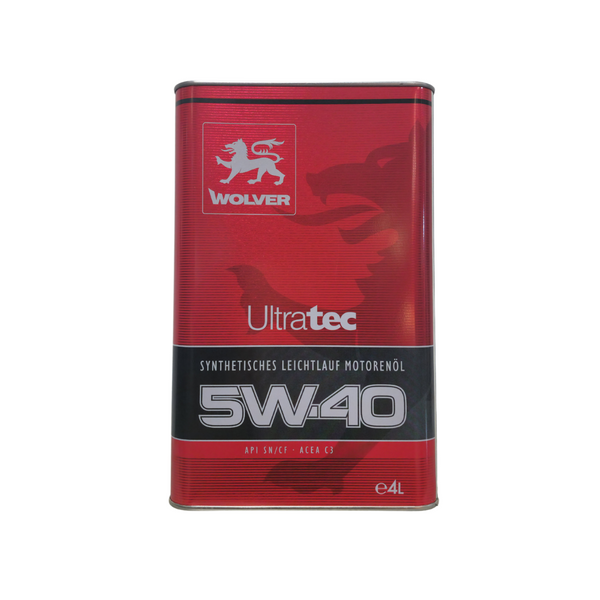 Wolver Engine Oil Wolver Ultratec SAE 5W-40 4L – HVP Automotive Motorsport