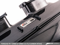 AWE Tuning Porsche 991 (991.2) Turbo and Turbo S S-FLO Carbon Intake
