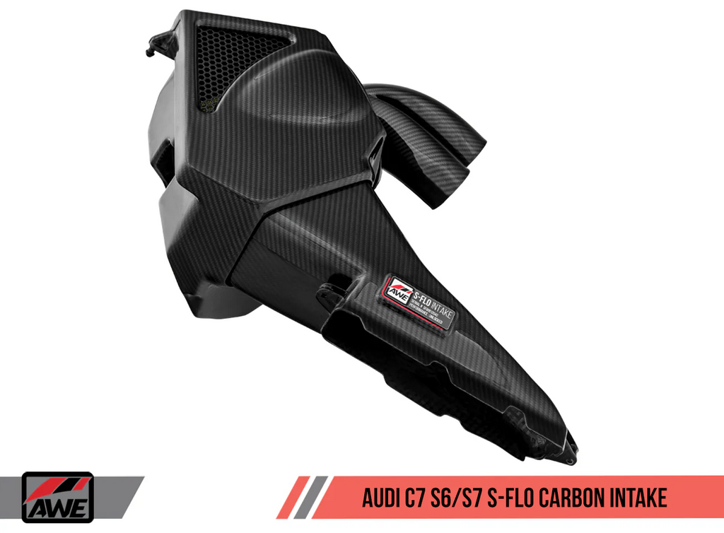 AWE Tuning Audi C7 S6 / S7 4.0T S-FLO Carbon Intake V2