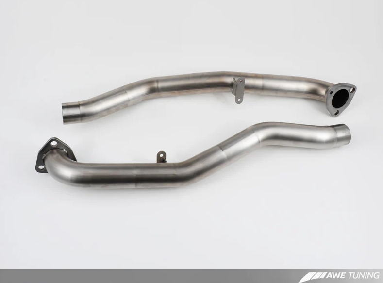 AWE Tuning Porsche 997.2 Performance Cross Over Pipes