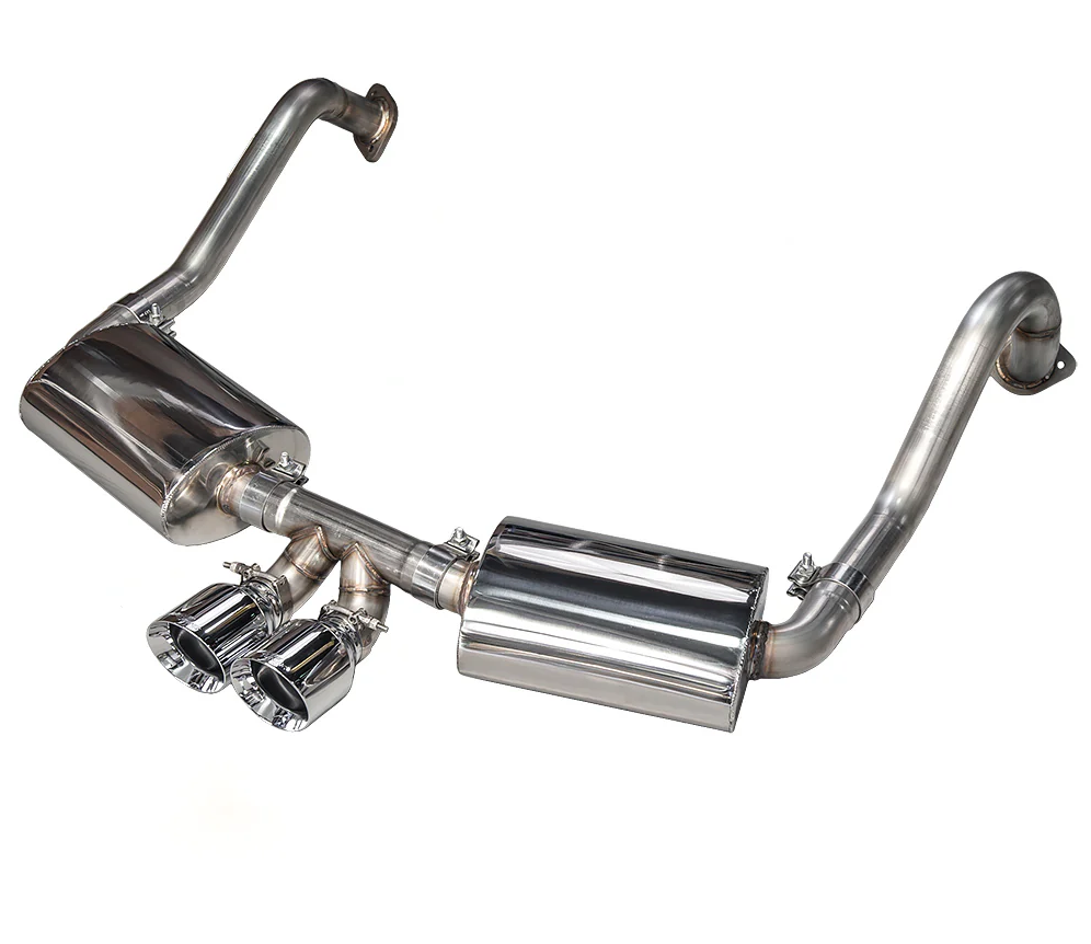 AWE Tuning Porsche 981 Performance Exhaust System - w/Chrome Silver Tips