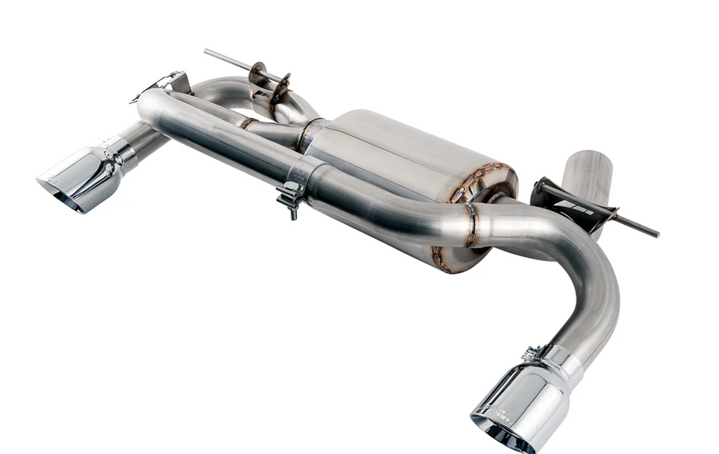 AWE Tuning BMW F3X 335i/435i Touring Edition Axle-Back Exhaust - Chrome Silver Tips (102mm)