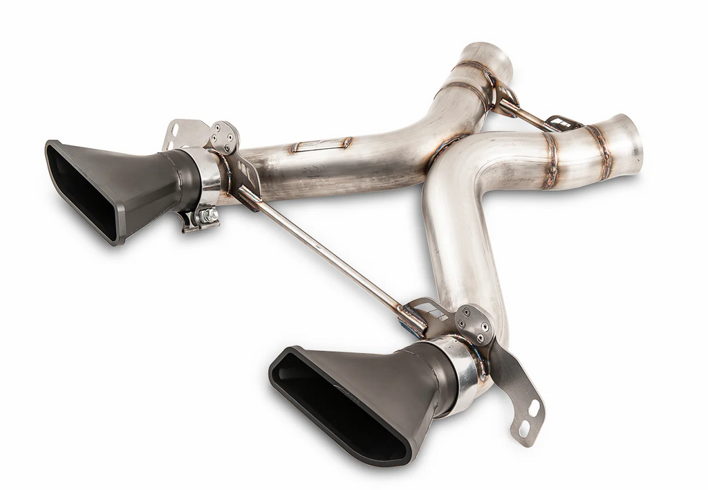 AWE Tuning McLaren MP4-12C Performance Exhaust - Black Tips