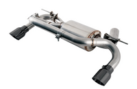 AWE Tuning BMW F3X 340i Touring Edition Axle-Back Exhaust - Diamond Black Tips (90mm)