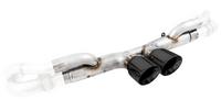 AWE Tuning Porsche 991 GT3 / RS Center Muffler Delete - Diamond Black Tips