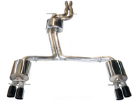 AWE Tuning Audi B8 / B8.5 S4 3.0T Touring Edition Exhaust - Diamond Black Tips (90mm)