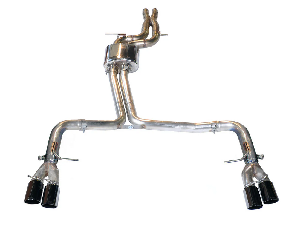 AWE Tuning Audi B8.5 S5 3.0T Track Edition Exhaust - Diamond Black Tips (90mm)