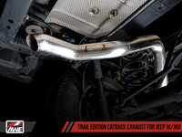 AWE Tuning 20-21 Jeep Gladiator JT 3.6L Trail Edition Cat-Back Exhaust