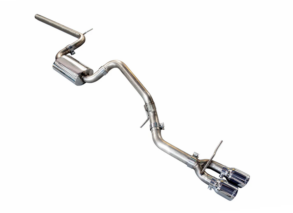 AWE Tuning VW MK7 Golf SportWagen Touring Edition Exhaust w/Chrome Silver Tips (90mm)