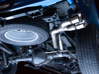 AWE 0FG 21+ Ford F150 Dual Side Exit Cat-Back Exhaust- 4.5in Chrome Silver Tips