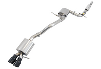 AWE Tuning Mk6 Jetta 2.5L Touring Edition Exhaust - Diamond Black Tips