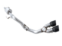 AWE Tuning 2015+ Ford F-150 0FG Single Exit Performance Exhaust System w/4.5in Diamond Black Tips