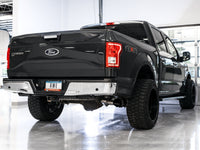 AWE Tuning 2015+ Ford F-150 0FG Single Exit Performance Exhaust System w/4.5in Diamond Black Tips