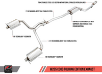 AWE Tuning Mercedes-Benz W205 C300 Touring Edition Exhaust