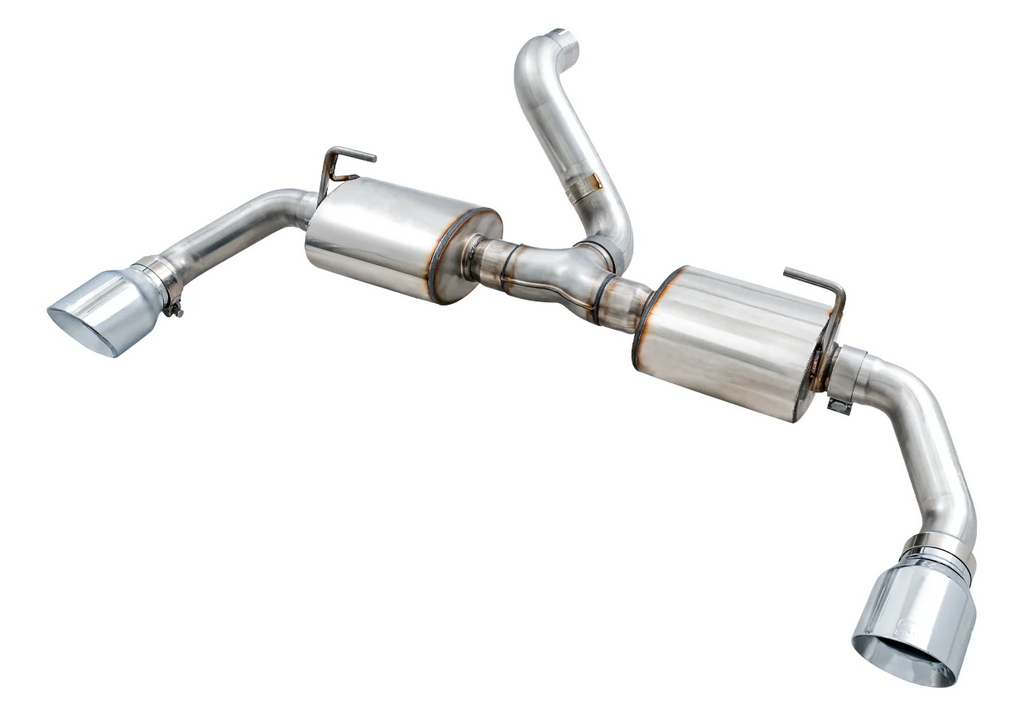 AWE Tuning 2018+ Jeep Wrangler JL/JLU Tread Edition Axle-Back Dual Exhaust - Chrome Silver Tips