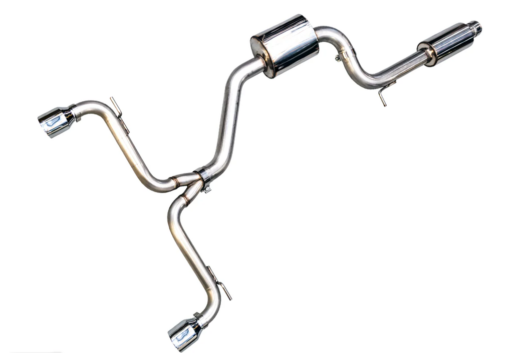 AWE Tuning VW MK7 GTI Touring Edition Exhaust - Chrome Silver Tips