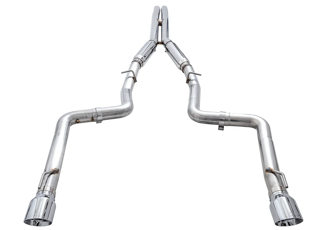 AWE Tuning 2015+ Dodge Charger 6.4L/6.2L Supercharged Track Edition Exhaust - Chrome Silver Tips