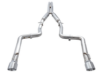 AWE Tuning 2015+ Dodge Charger 6.4L/6.2L Supercharged Track Edition Exhaust - Chrome Silver Tips