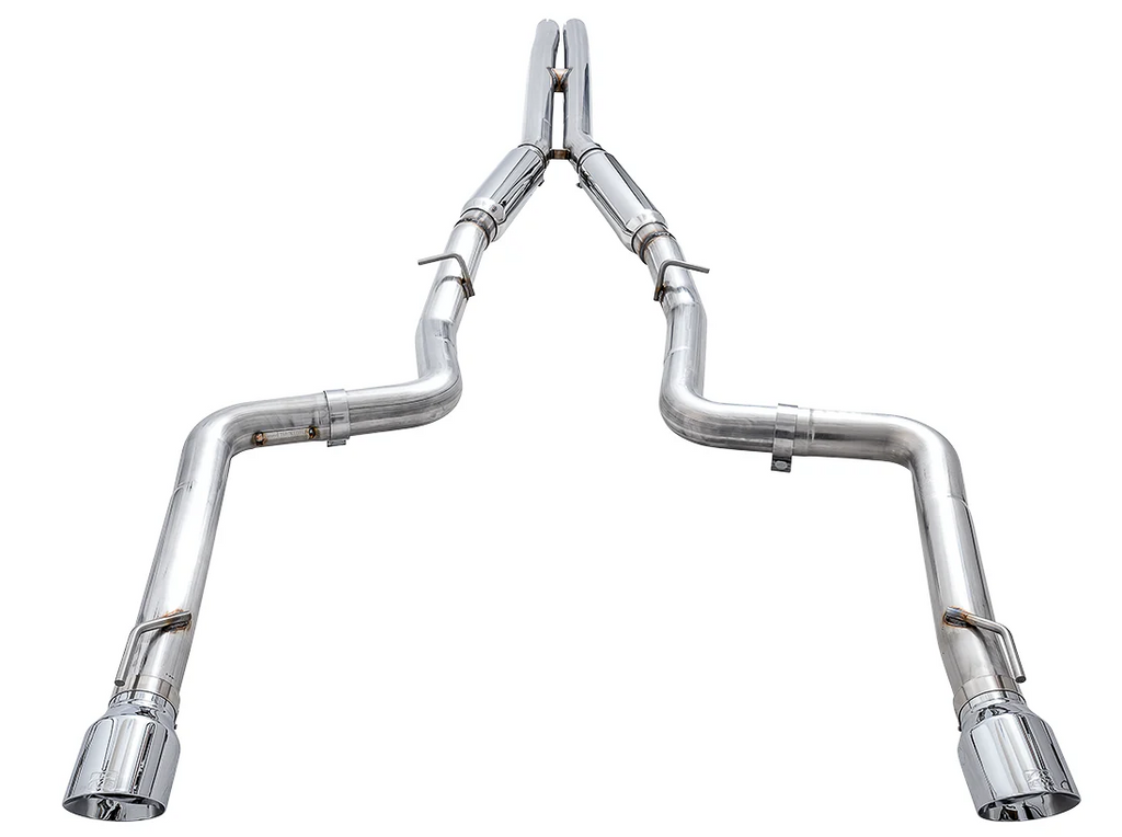 AWE Tuning 2017+ Dodge Charger 5.7L Track Edition Exhaust - Chrome Silver Tips