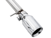 AWE Tuning 4th Gen GM 1500 5.3L 0FG Catback Split Rear Exit (Flat Bumper) - Quad Chrome Tips