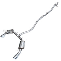AWE Tuning 22+ Honda Civic Si/Acura Integra Touring Edition Catback Exhaust - Dual Chrome Silver Tip