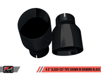 AWE Tuning 2018+ Jeep Wrangler JL/JLU Tread Edition Axle-Back Dual Exhaust - Diamond Black Tips