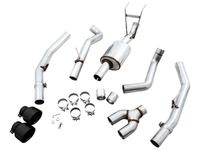 AWE Tuning 09-18 RAM 1500 5.7L (w/Cutouts) 0FG Dual Rear Exit Cat-Back Exhaust - Diamond Black Tips