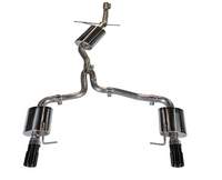 AWE Tuning Audi B8 A5 2.0T Touring Edition Exhaust - Dual Outlet Diamond Black Tips