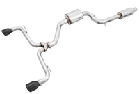 AWE Tuning VW MK7 GTI Touring Edition Exhaust - Diamond Black Tips