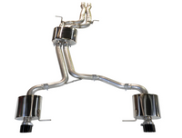 AWE Tuning Audi 8R Q5 3.0T Touring Edition Exhaust Dual Outlet Diamond Black Tips