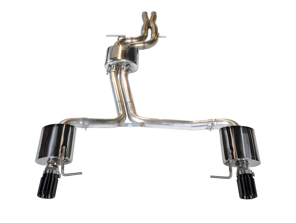 AWE Tuning Audi C7 A7 3.0T Touring Edition Exhaust - Dual Outlet Diamond Black Tips