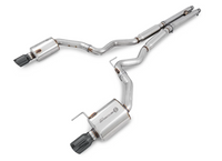 AWE Tuning S550 Mustang GT Cat-back Exhaust - Touring Edition (Diamond Black Tips)