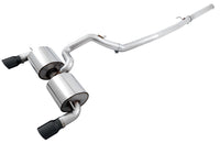 AWE Tuning Ford Focus RS Touring Edition Cat-back Exhaust - Non-Resonated - Diamond Black Tips