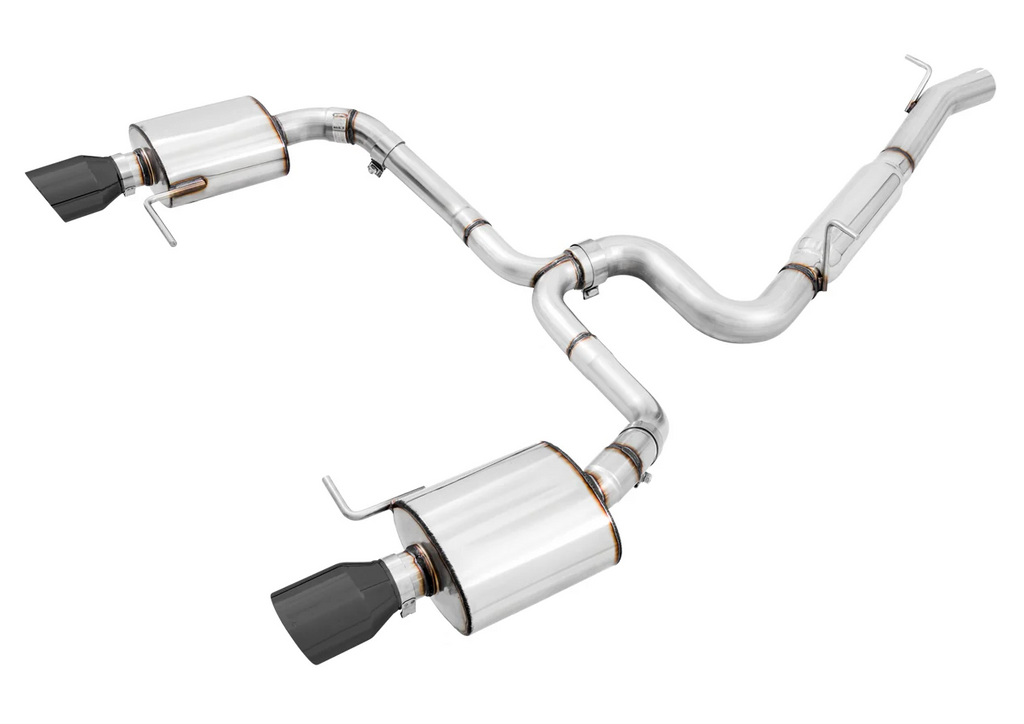 AWE Tuning VW MK7 Golf Alltrack/Sportwagen 4Motion Touring Edition Exhaust - Diamond Black Tips