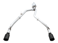 AWE Tuning 09-18 RAM 1500 5.7L (w/o Cutout) 0FG Dual Rear Exit Cat-Back Exhaust - Diamond Black Tips