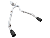AWE Tuning 09-18 RAM 1500 5.7L (w/o Cutout) 0FG Dual Rear Exit Cat-Back Exhaust - Diamond Black Tips