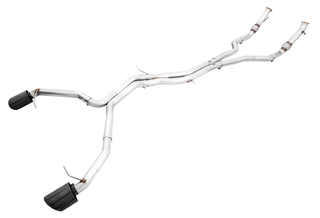 AWE Tuning Audi B9 RS5 Coupe 2.9L Track Edition Exhaust - Diamond Black RS-Style Tips