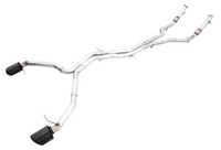 AWE Tuning Audi B9 RS5 Coupe 2.9L Track Edition Exhaust - Diamond Black RS-Style Tips