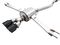 AWE Tuning 2016+ Honda Civic Si Touring Edition Exhaust w/Front Pipe & Dual Diamond Black Tips