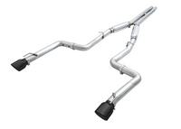 AWE Tuning 2015+ Dodge Charger 6.4L/6.2L Supercharged Track Edition Exhaust - Diamond Black Tips