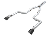 AWE Tuning 2017+ Dodge Charger 5.7L Track Edition Exhaust - Diamond Black Tips