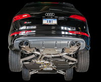 AWE Tuning Audi 8R SQ5 Touring Edition Exhaust - Quad Outlet Chrome Silver Tips