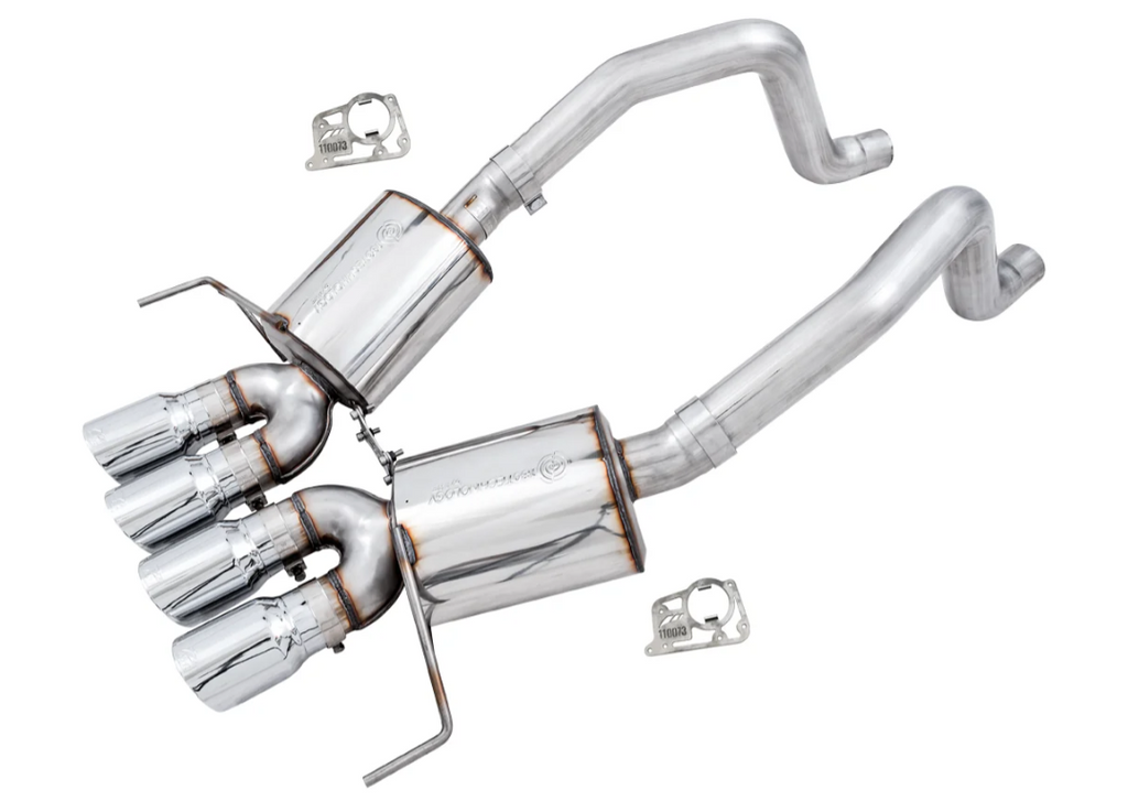 AWE Tuning 14-19 Chevy Corvette C7 Z06/ZR1 (w/o AFM) Touring Edition Axle-Back Exhaust w/Chrome Tips