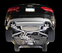 AWE Tuning Audi B8 S5 4.2L Touring Edition Exhaust System - Polished Silver Tips