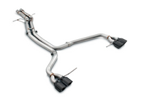 AWE Tuning Porsche Macan Touring Edition Exhaust System - Diamond Black 102mm Tips