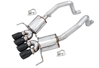 AWE Tuning 14-19 Chevy Corvette C7 Z06/ZR1 Touring Edition Axle-Back Exhaust w/Black Tips
