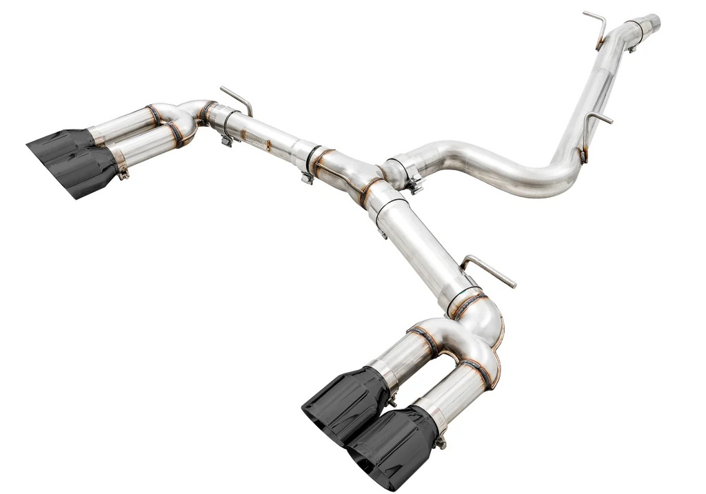 AWE Tuning Audi 8V S3 Track Edition Exhaust w/Diamond Black Tips 102mm