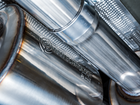 AWE Tuning 4th Gen GM 1500 6.2L 0FG Catback Split Rear Exit (w/ Bumper Cutouts) - Quad Diamond Tips