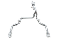 AWE Tuning 2015+ Ford F-150 0FG Dual Exit Performance Exhaust System w/5in Chrome Silver Tips