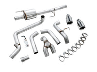 AWE Tuning 2015+ Ford F-150 0FG Dual Exit Performance Exhaust System w/5in Chrome Silver Tips